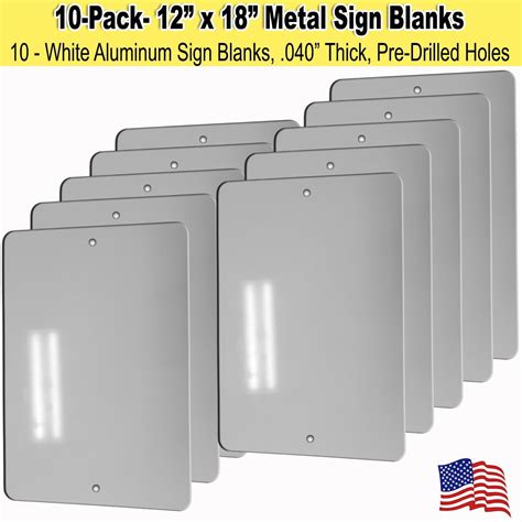 sheet metal sign blanks|blank metal signs for crafting.